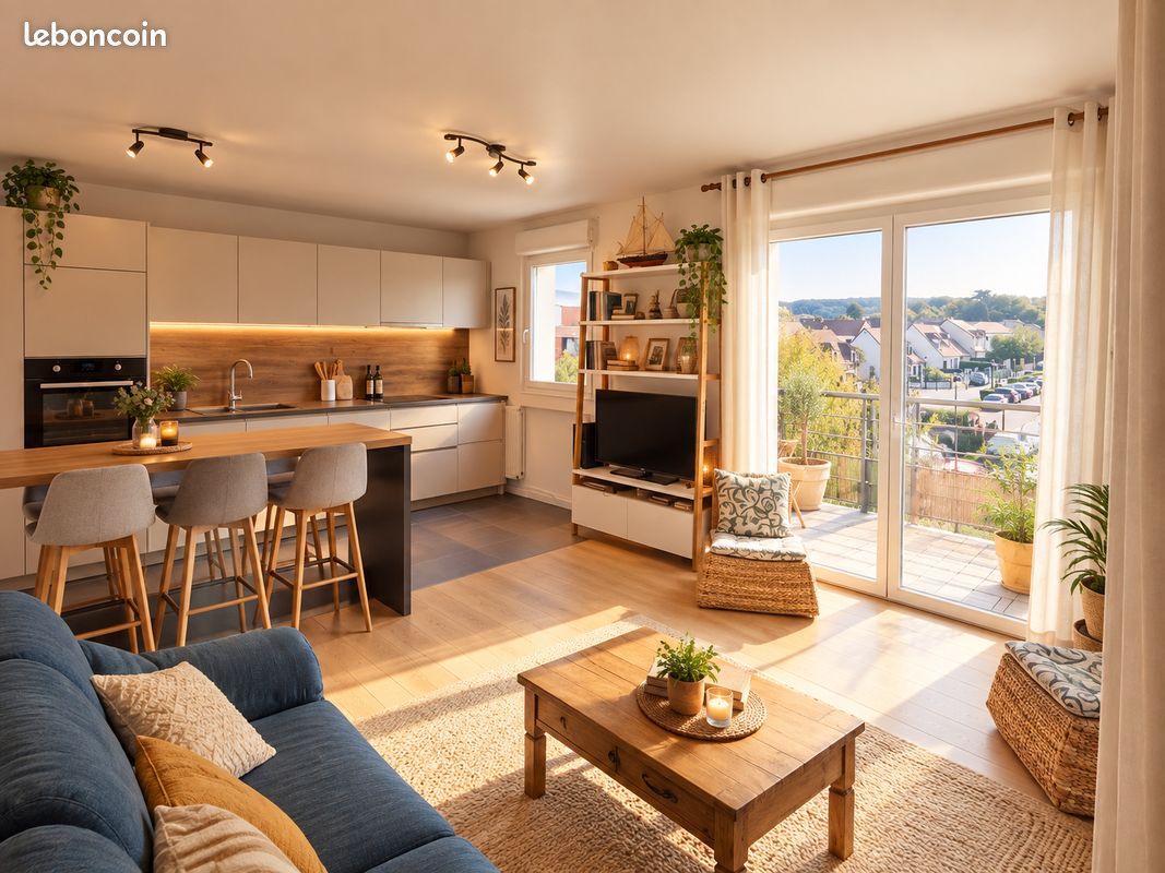 Appartement 3 pièces 58 m² · à Montigny-lès-Cormeilles · 58,4 m² · 200 000 €
