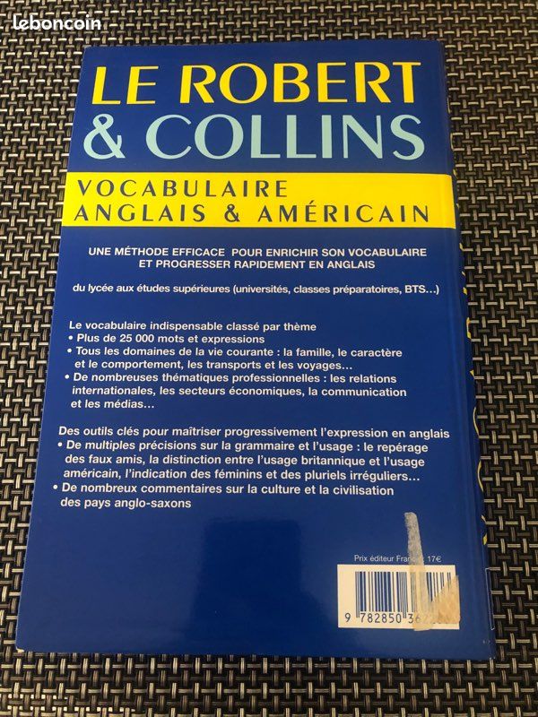 Livre « Vocabulaire Anglais et Américain » (image 2)