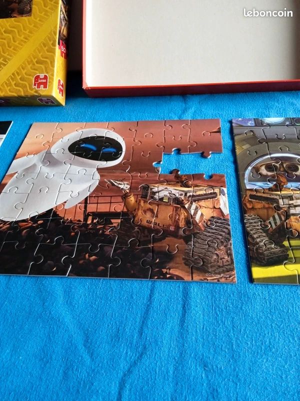 2 Puzzles Wall E 50 pièces Jumbo (image 9)