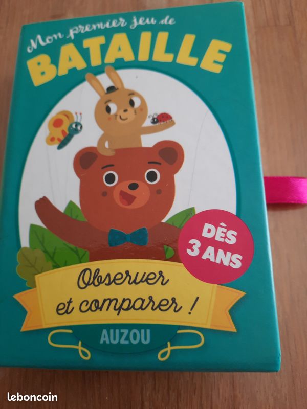 Mon premier jeu de bataille marque Auzou - Jeux & Jouets