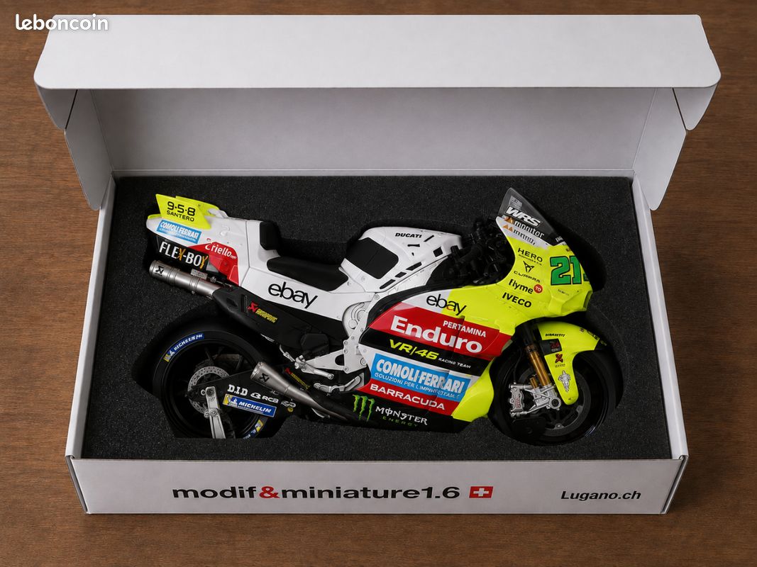 Miniature moto 1.6 design création. Lugano (image 3)
