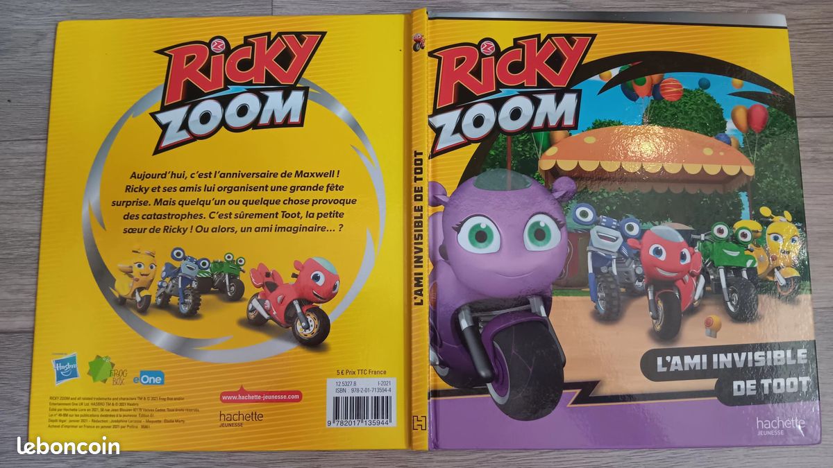 Livre Ricky Zoom (image 1)