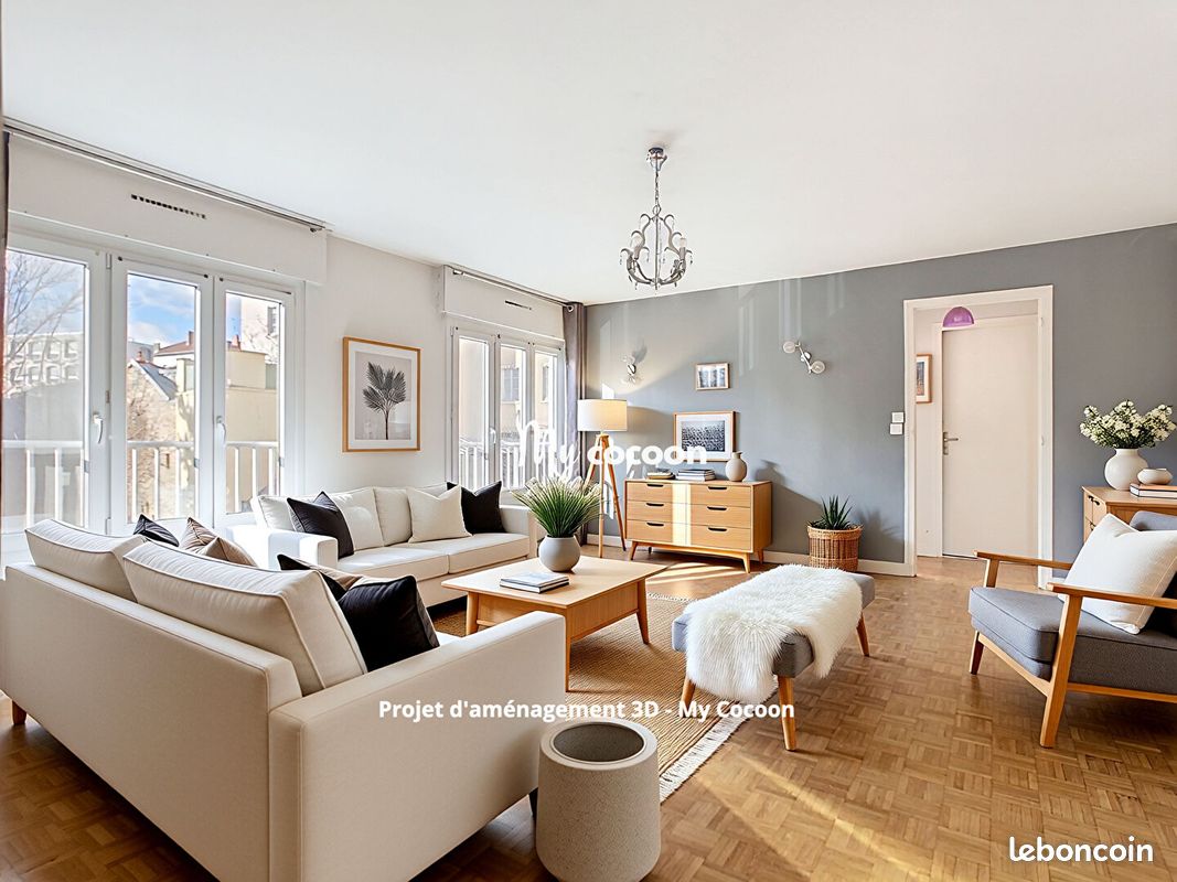 Appartement 2 pièces 54 m²