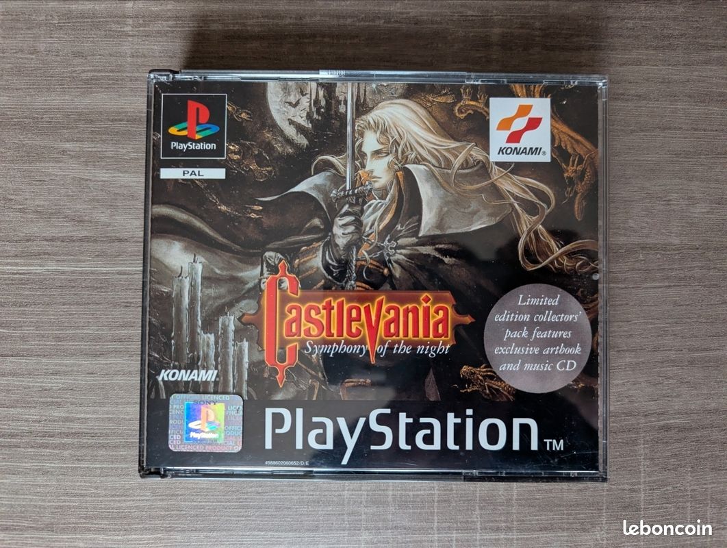 CASTLEVANIA: Symphony Of The Night – PS1 – 1ère édition – PAL – Version FR – RARE