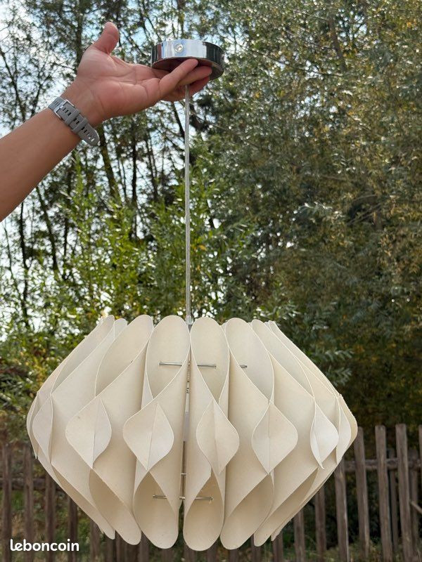 Lampe suspension effet origami (image 3)