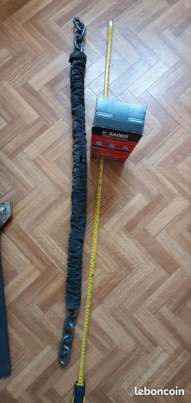 🔝Chaîne Granit Antivol 120cm (image 3)