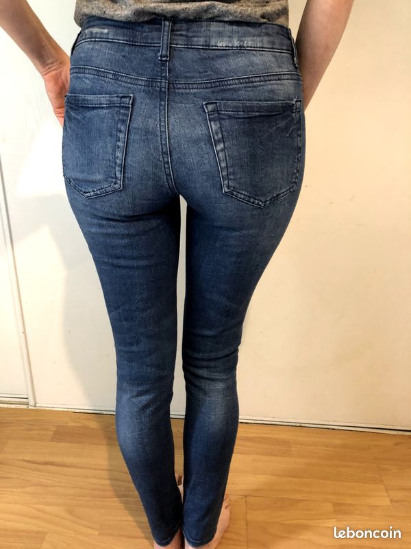 Jean Fille Forever 21 - Taille 24 - Neuf Avec étiquettes - Bleu