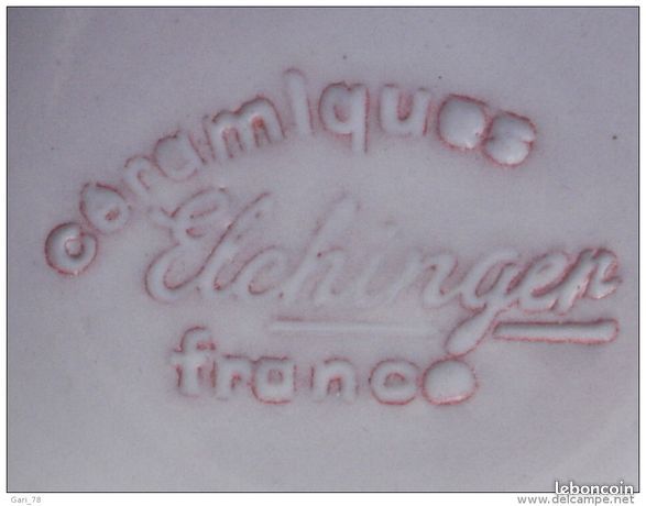 Soupière vintage 1960 en porcelaine ELCHINGER petit modèle (Soufflenheim en Alsace) (image 3)