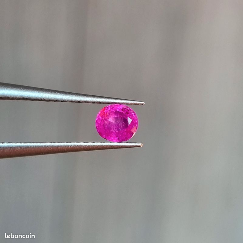 Saphir rose naturel 0.43ct (image 1)