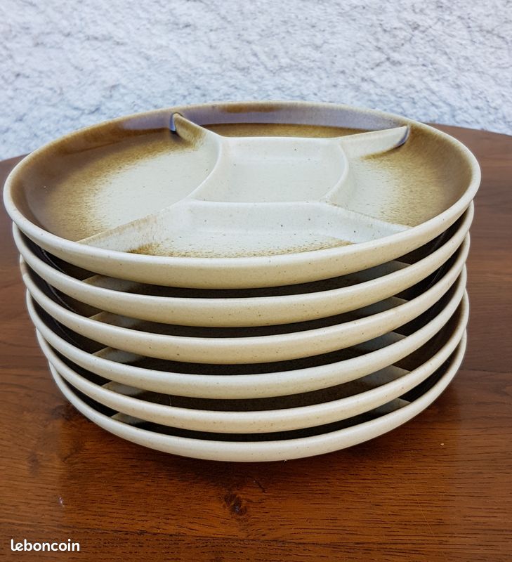 Assiettes à fondue (image 1)