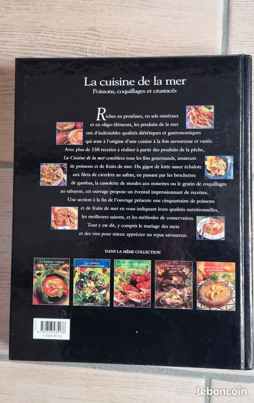 Livre de cuisine "la cuisine de la mer" (image 3)