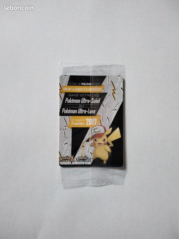 Carte pokemon pikachu sous blister (image 2)