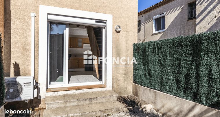 CANET VILLAGE – Maison T2 Traversante – Jardin – Parking – Faibles Charges – 1,5 km Plage