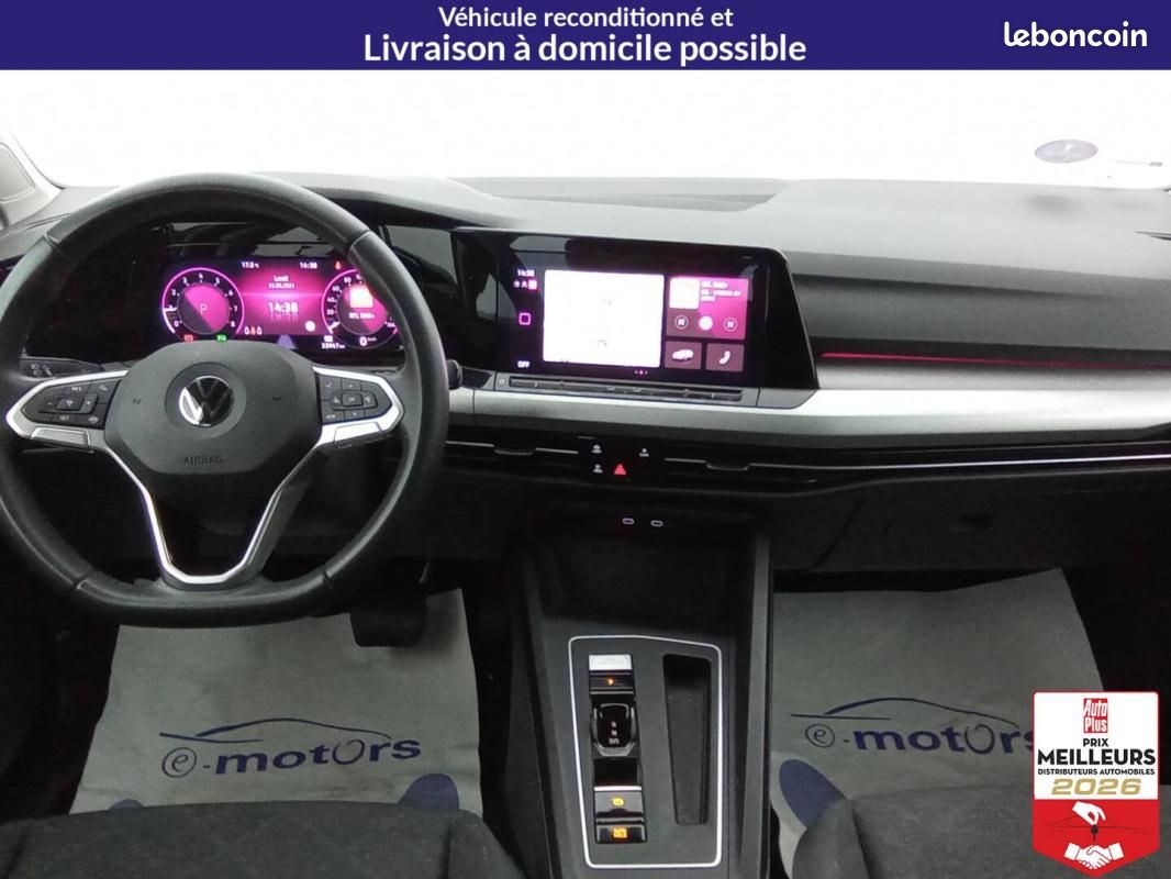 Volkswagen Golf 1.0 eTSI OPF 110 DSG7 Life +GPS +Caméra (image 14)