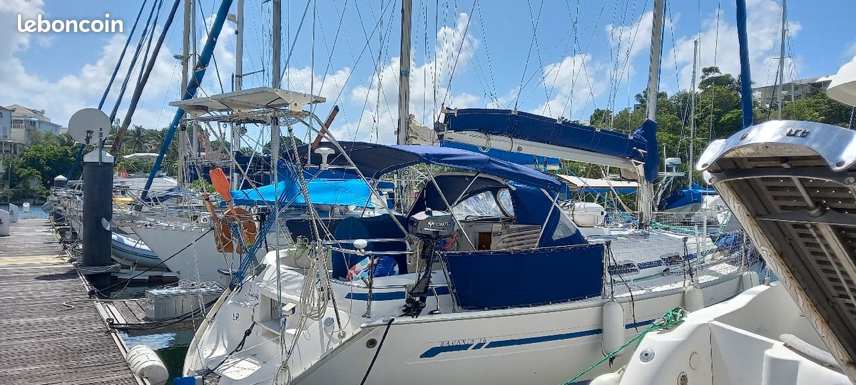 A louer, beau voilier bavaria 36 a la marina du gosier (image 7)