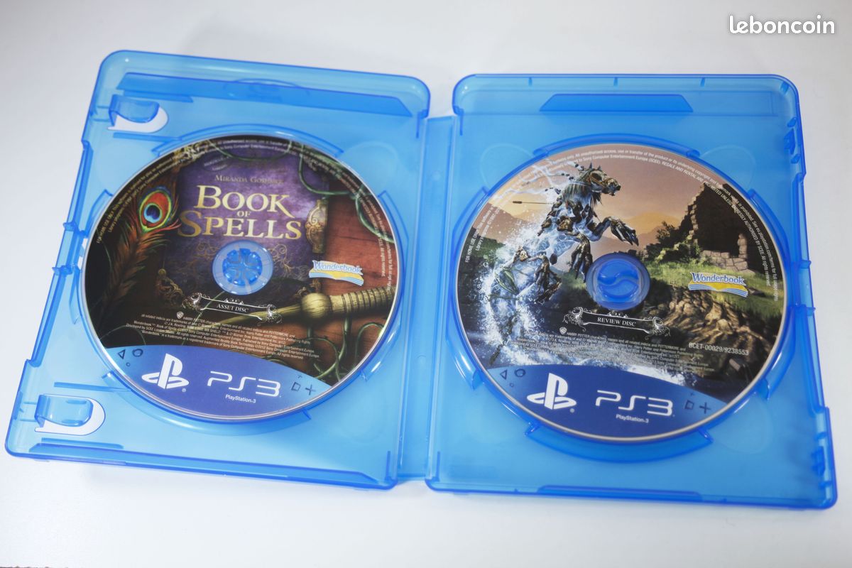 Wonderbook : Le livre des potions + Pack Découverte - PS3 - Jeu
