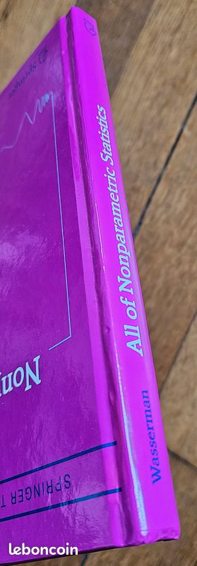 All of Nonparametric Statistics, Larry Wasserman, Springer 2006 (image 8)