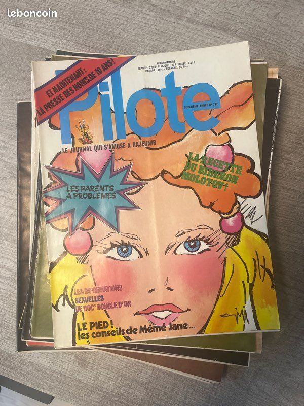 22 magazines de BD « Pilote ». Année : 1973 (image 1)