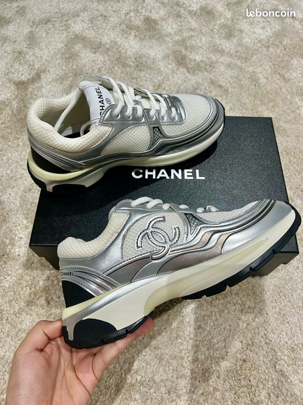 Basket Chanel femme Chaussures