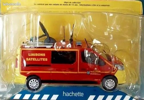 Renault Trafic Pompiers Du Rhône – NOREV 1/43 – DCI 100 – Miniature En Boîte