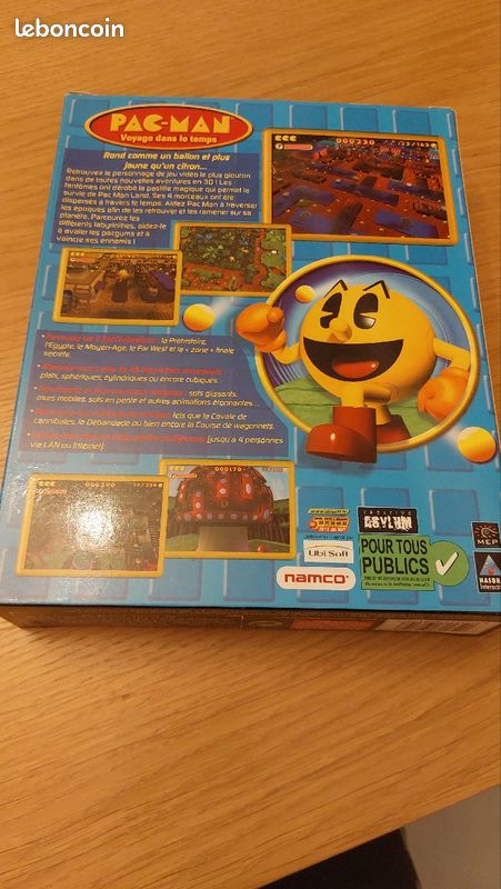 Jeu CD Pac-Man voyage dans le temps PC (image 3)