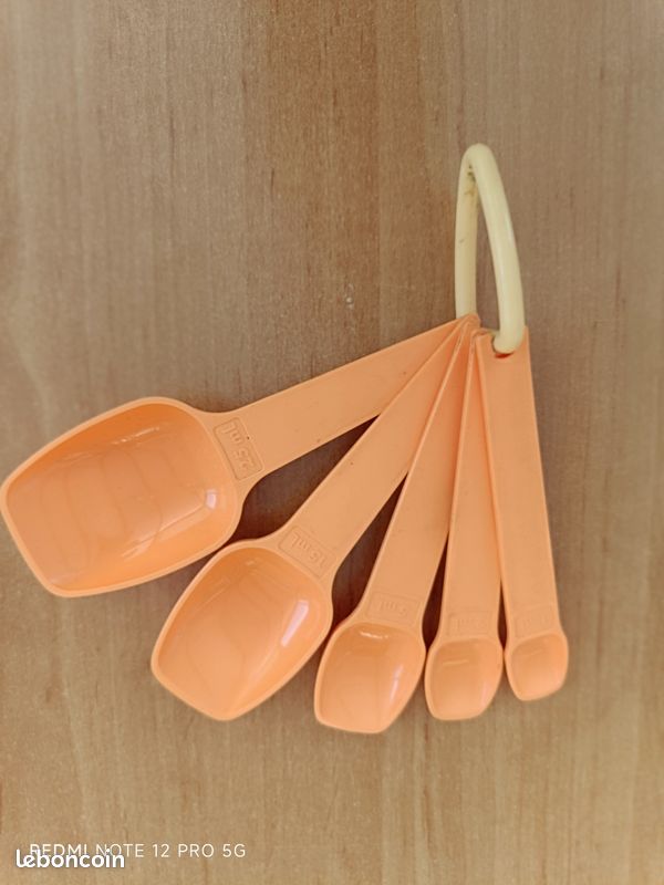 Cuillères doseuses x5 Tupperware orange- sbm (image 11)
