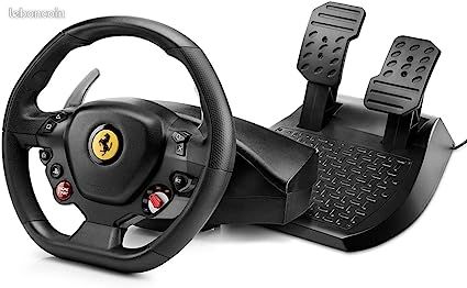 THRUSTMASTER Volant T80 FERRARI 488 GTB Edition (image 1)
