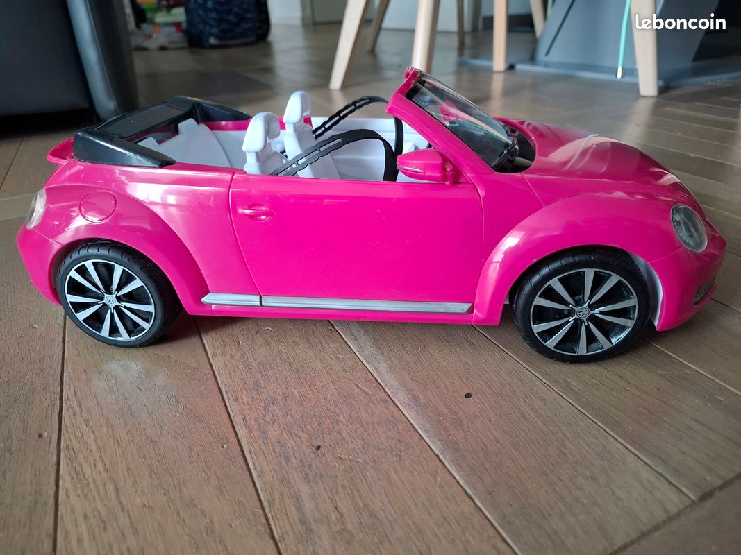 Beetle Carro Electrico Montable Para NiÃ±a New Beetle Rosa Beetle