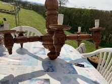 Lustre en bois (image 2)
