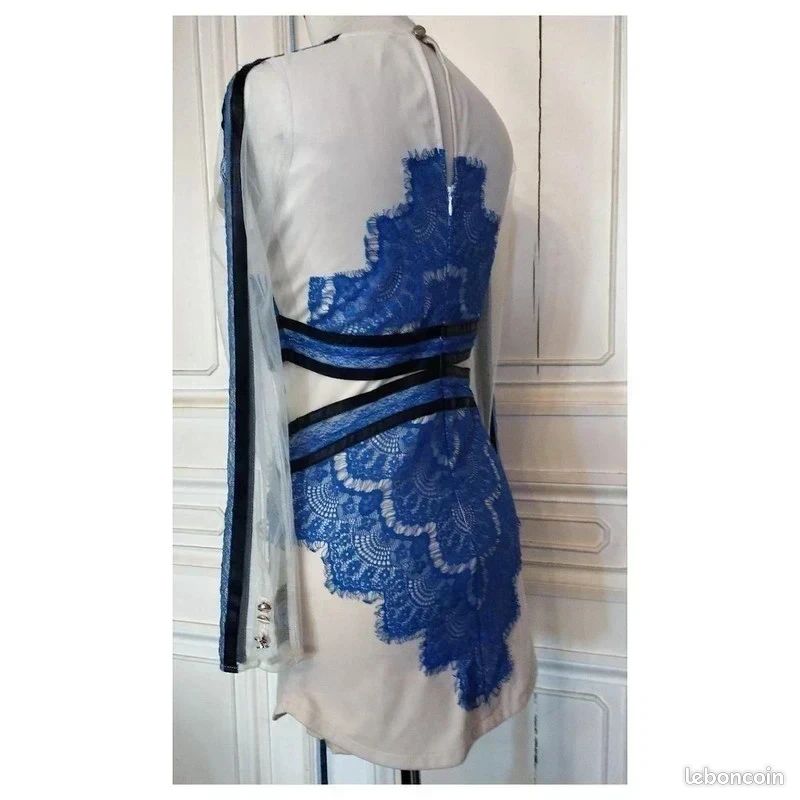 Robe Soirée Chic Sculpturale T XS/S (image 5)