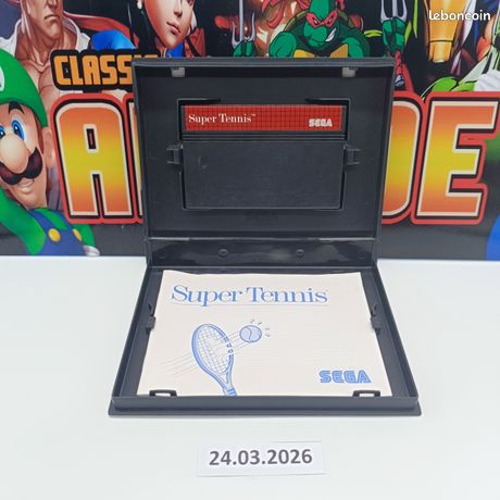 Super tennis - Sega Master System - SMS - éditorial à utiliser uniquement Photo Stock - Alamy
