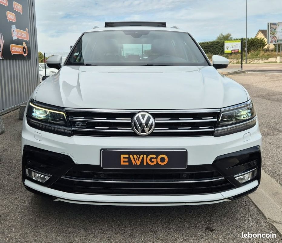 VOLKSWAGEN TIGUAN 2.0 TDI 150 CARAT - R-Line int/ext - Attelage électrique (image 17)