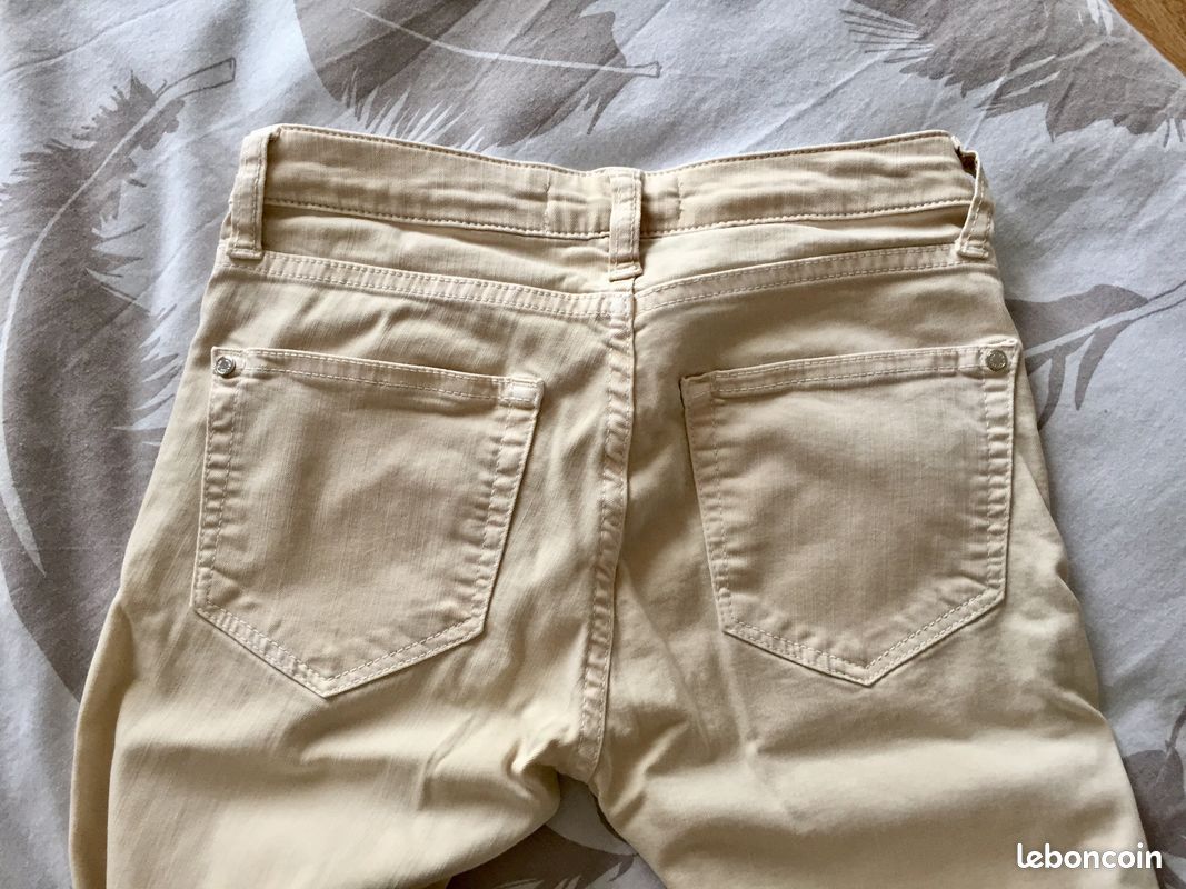 Jean beige Mango (image 2)