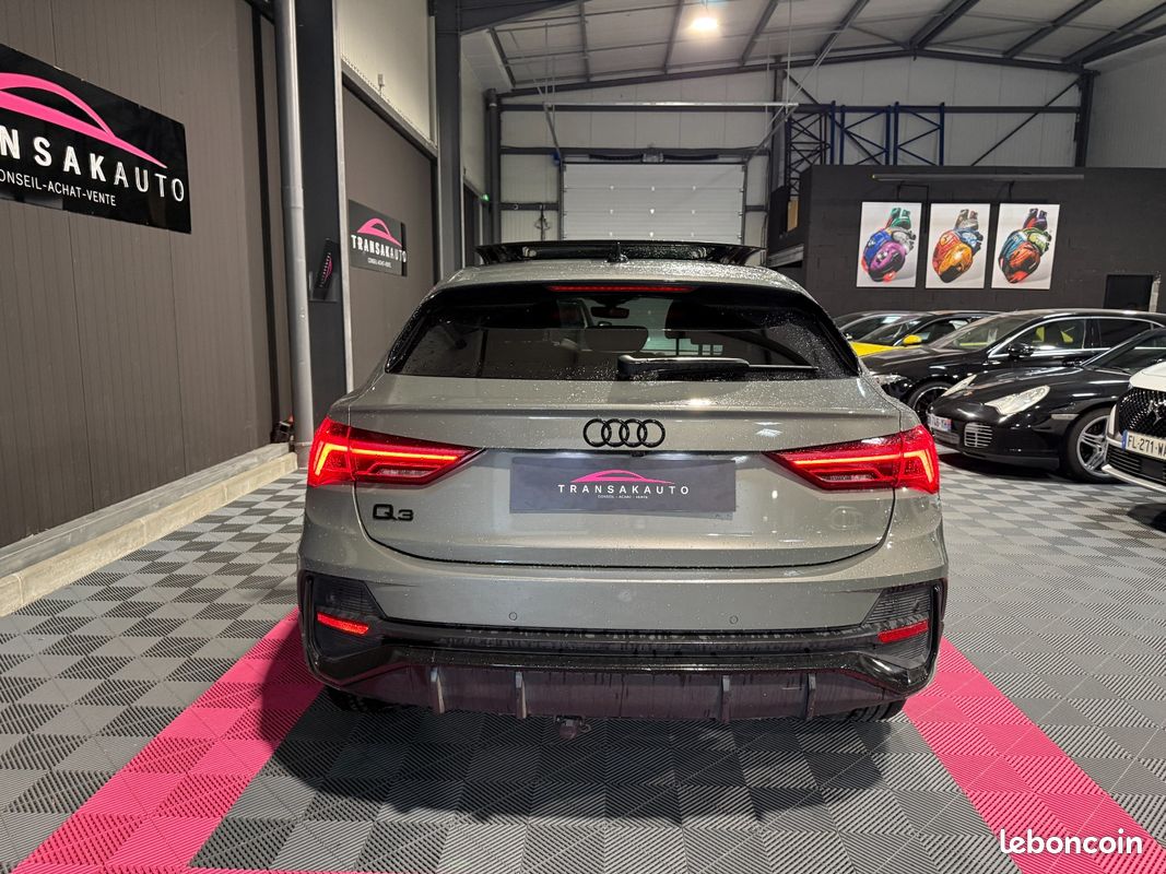 AUDI Q3 SPORTBACK 35 TDI 150 CV S tronic 7 S line + TOIT OUVRANT + APPLE CARPLAY + HAYON ELECTRIQUE (image 4)
