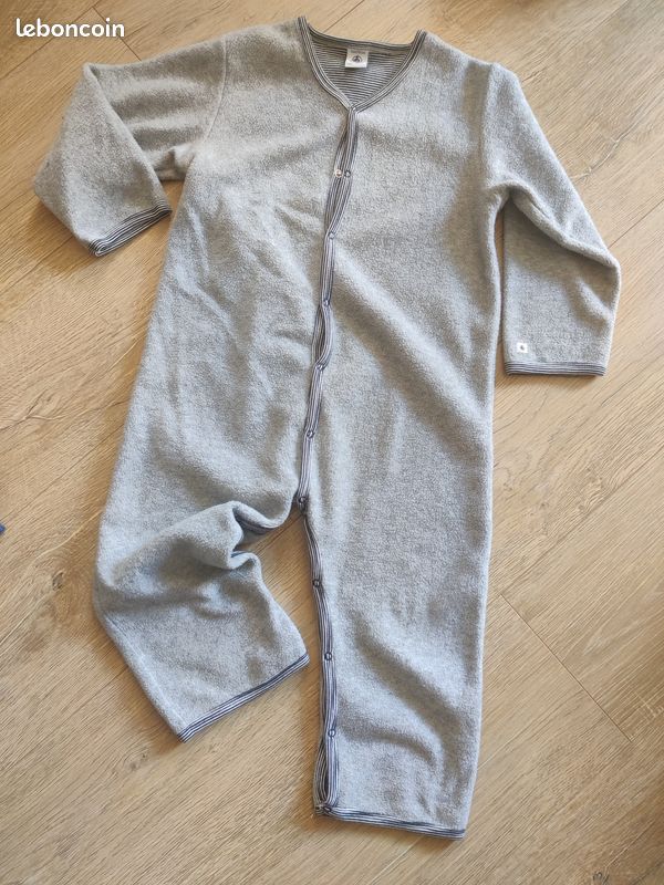 Petit Bateau Surpyjama Polaire Pyjama Bebe Fille 24 Mois Pyjama