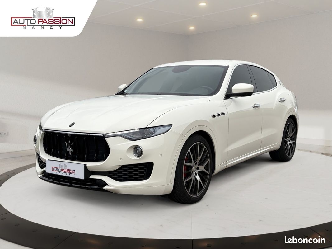 Maserati Levante Diesel Q4 3.0 V6 275cv Navigation Sièges Electriques Intérieur Cuir Origine France BVA8 LIVRAISON POSSIBLE (image 1)
