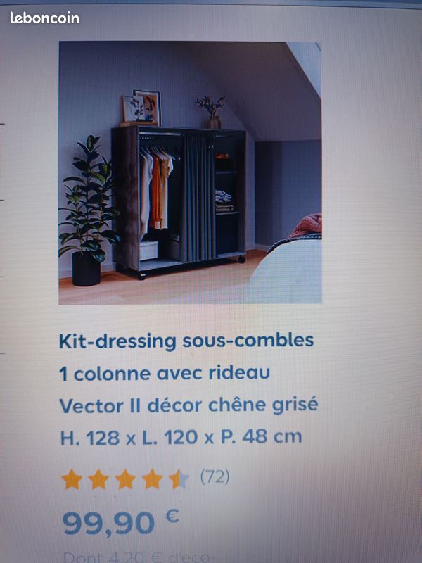 Dressing sous combles neuf (image 1)