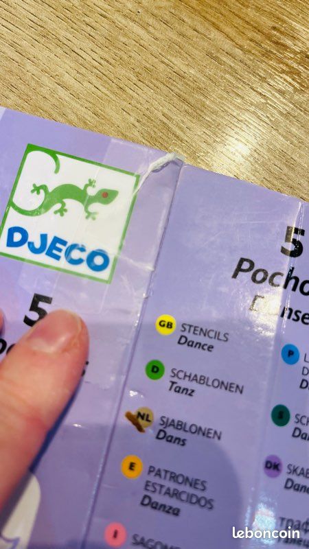 5 pochoirs djeco danse 4/8 ans (image 10)