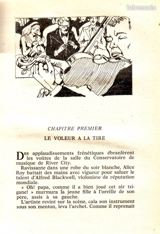 Alice et le violon tzigane ( livre occasion en très bon état) (image 5)