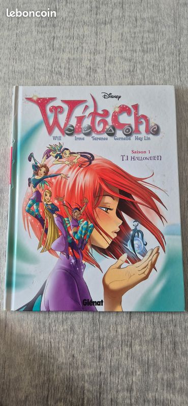 Witch Saison 1 T1 Halloween BD jeunesse Disney Glénat fantasy sorcellerie RARE (image 1)