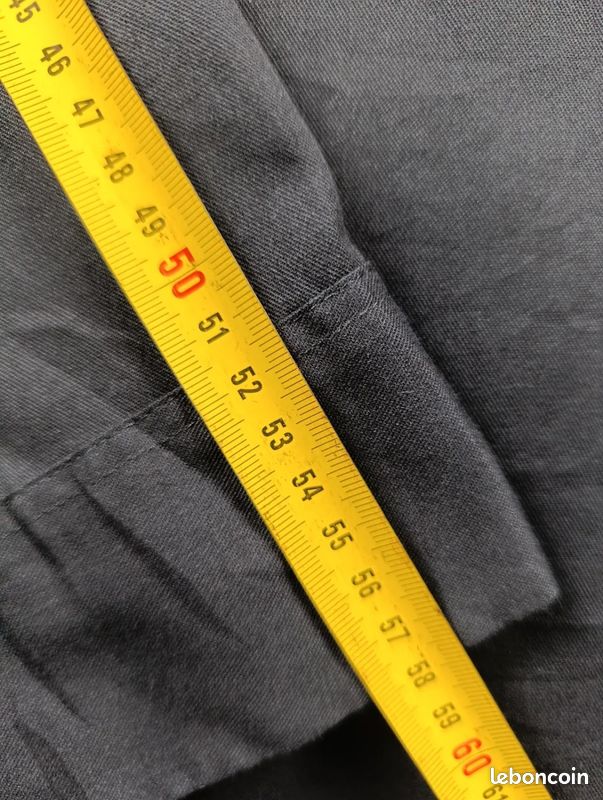 Chemise Dickies Flex Homme XL Noire Workwear Manches Longues USA #P180 (image 12)