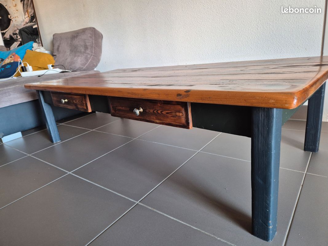 Table basse artisanal (image 4)