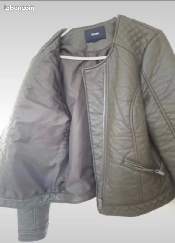 Veste simili cuir (image 2)