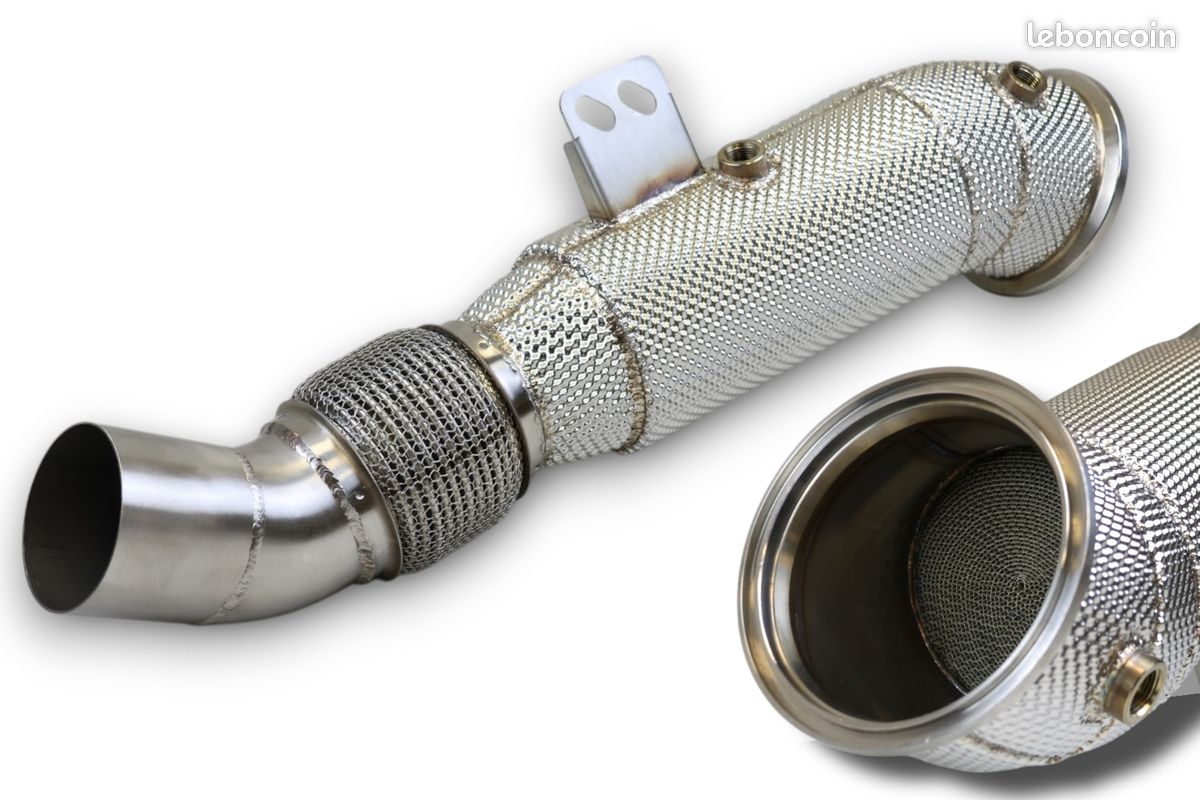 Downpipe Decata / Catalyseur Sport BMW B58 140i M140i 240i M240i 340i 440i 540i 640i 740i F20 F21 F22 F23 F30 F31 340cv F32 F33 F36 G30 G31 G32 G11 G12 326cv tube afrique (image 2)
