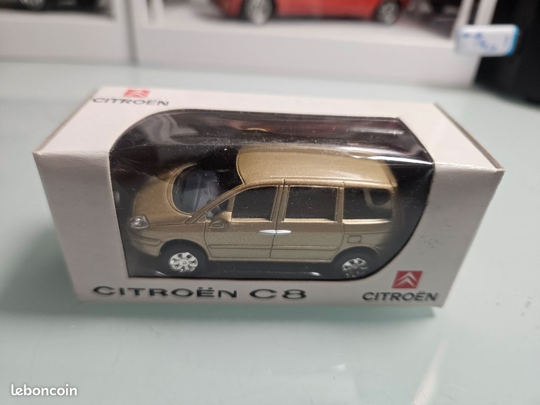 Modèle Réduit Citroën C8 2002 Norev Hachette 1/43 - En Boîte, Occasion