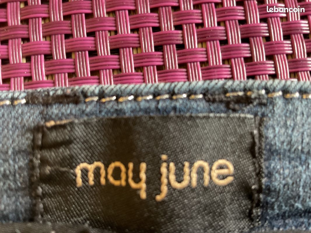 2 pantalons forme jean, de marque / taille 38 (image 8)