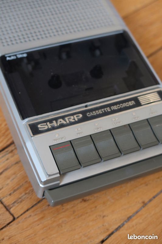 Enregistreur De Bande Sync Vintage Sharp Educator 670av Avec Étui Kodak