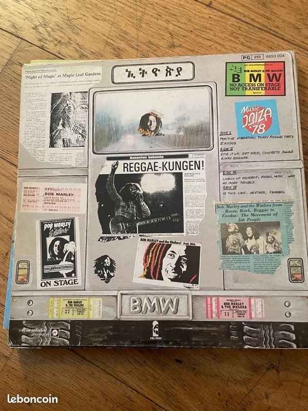 Vinyle bob Marley & the Wailers 33 t (image 3)