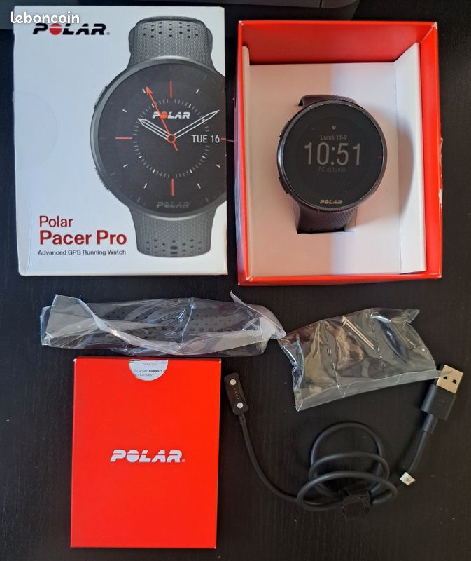 Montre connectée sport Polar PacerPro (image 1)