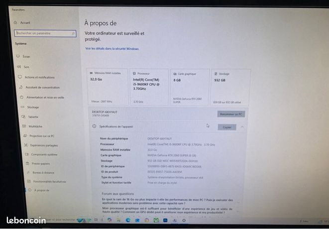 MSI GeForce RTX 2060 SUPER VENTUS GP OC - 8 go 12